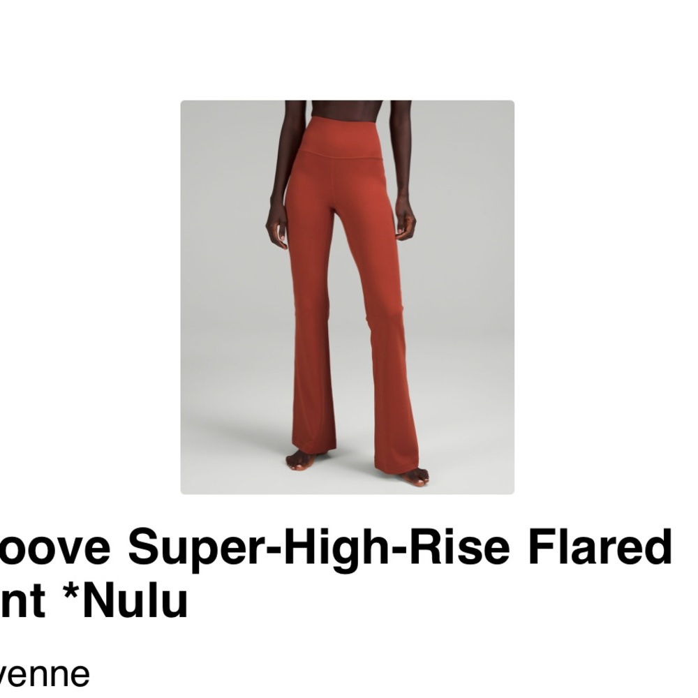 Nulu high rise flared legging